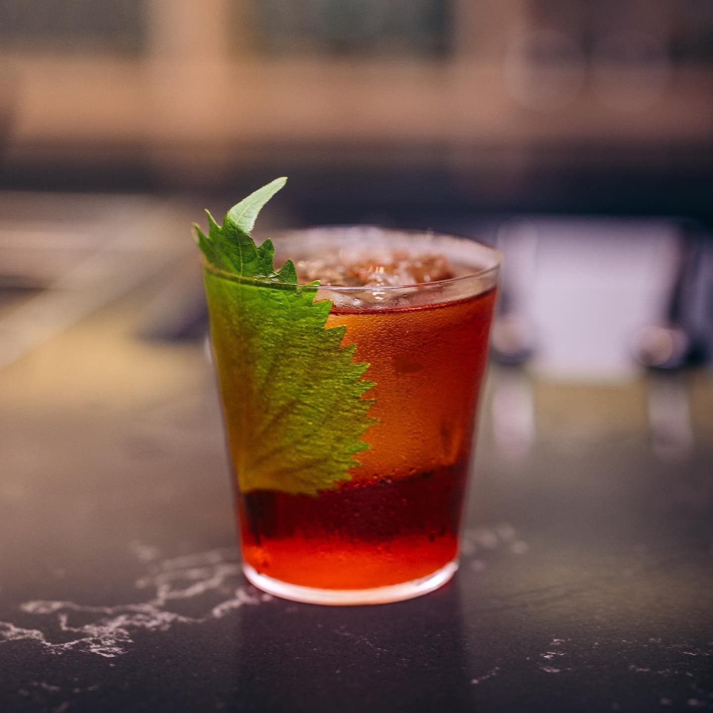 Shiso Negroni