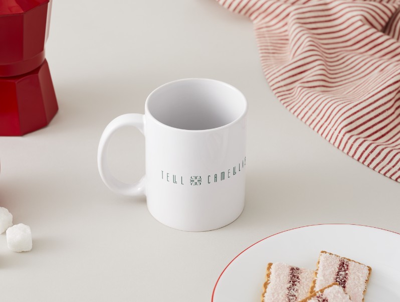 Tell Camellia Mug